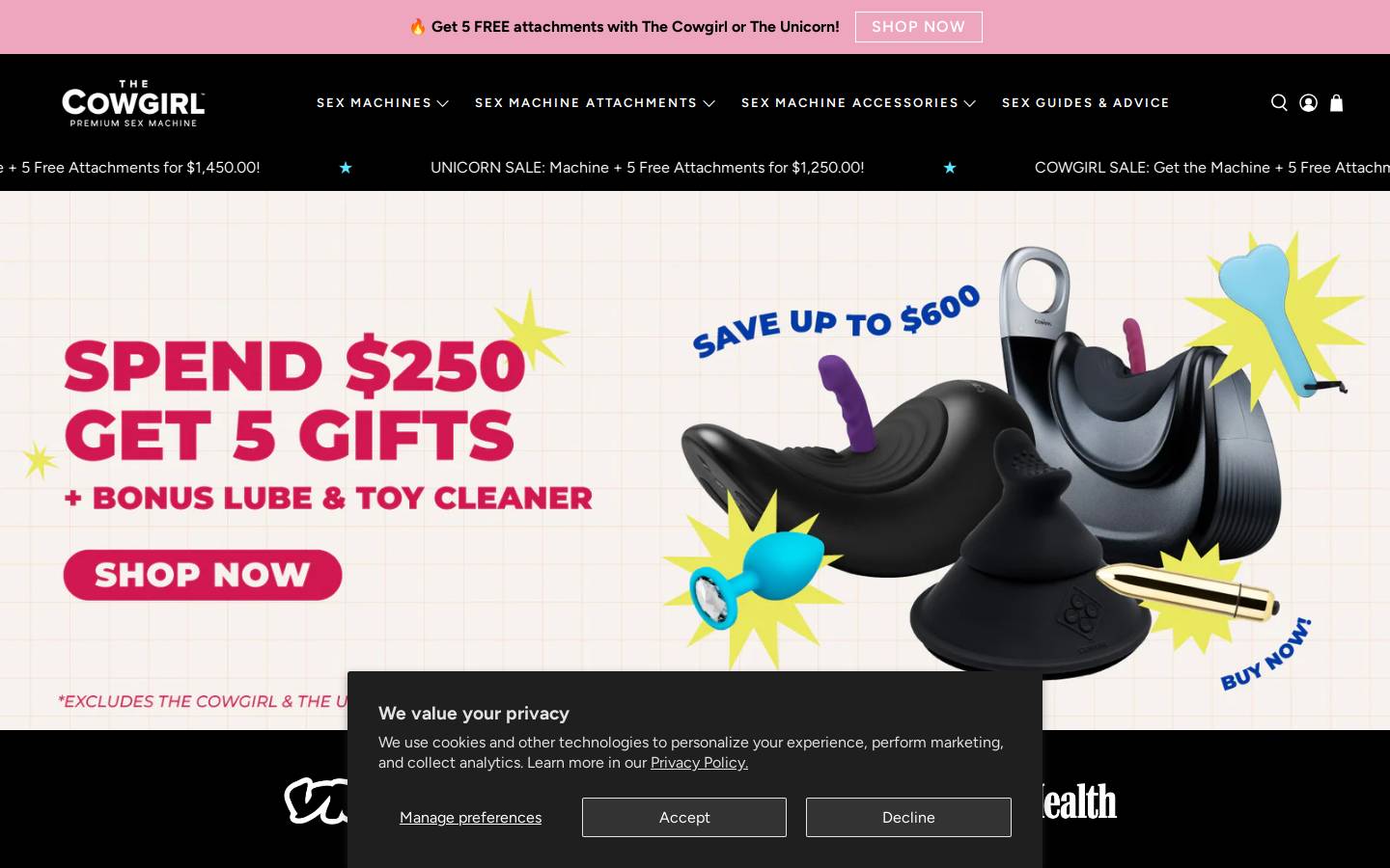ridethecowgirl.com homepage screenshot