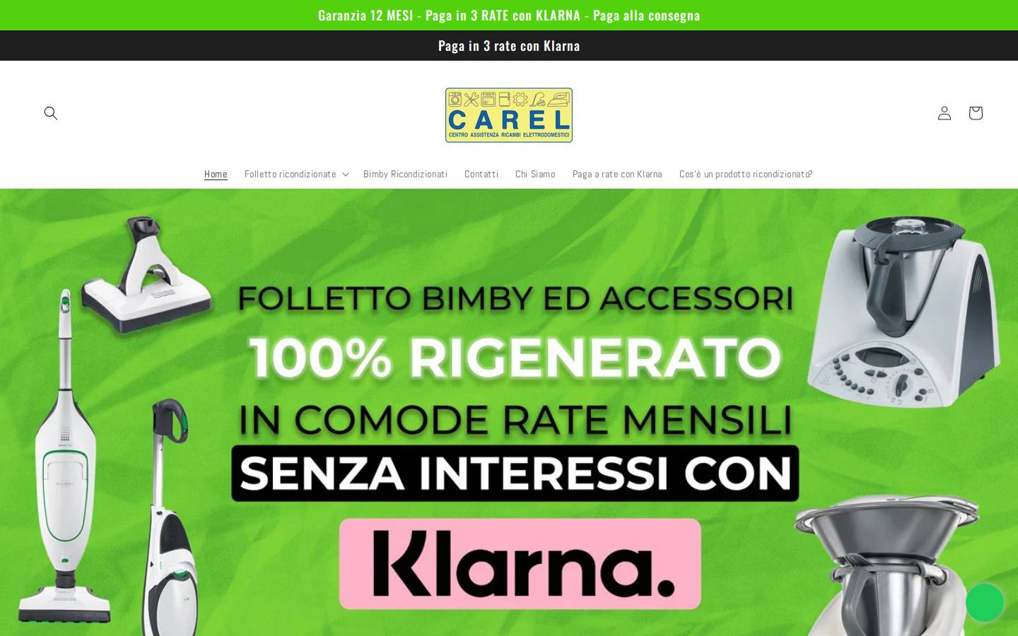 C.A.R.EL. SAS homepage screenshot
