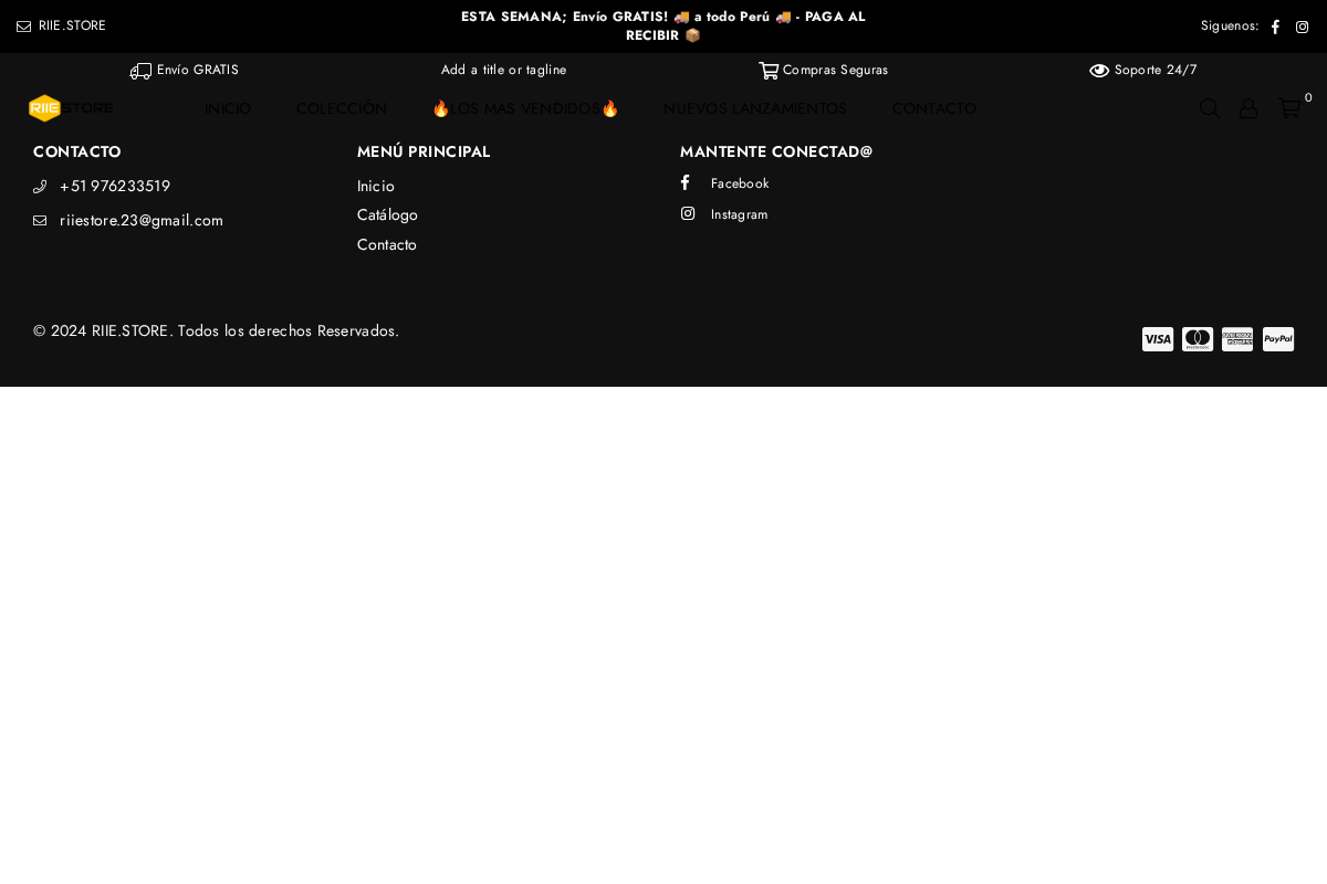 riie.store homepage screenshot