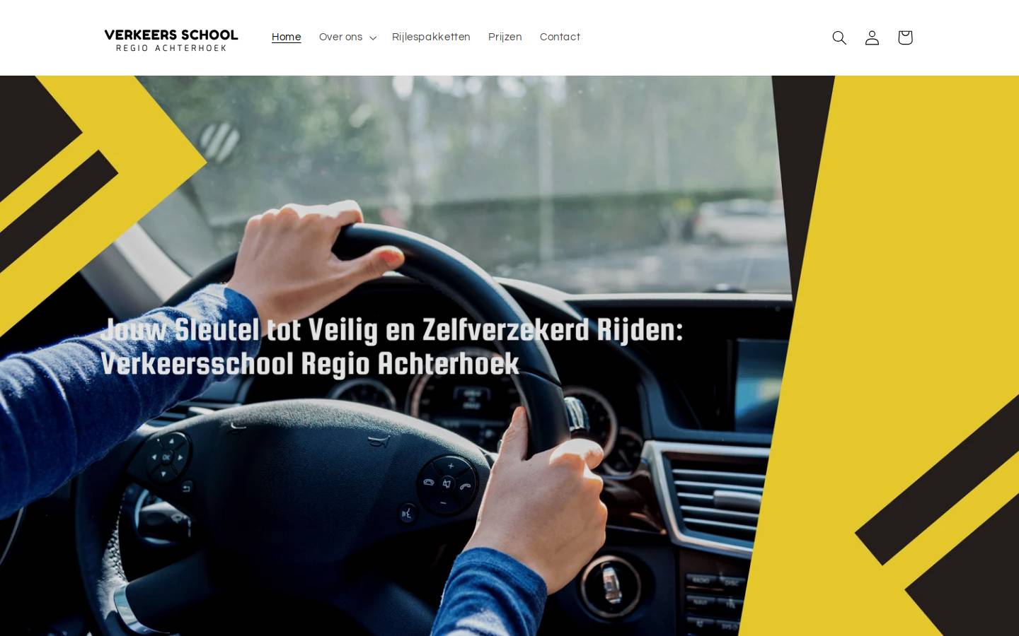 rijschoolregioachterhoek.nl homepage screenshot