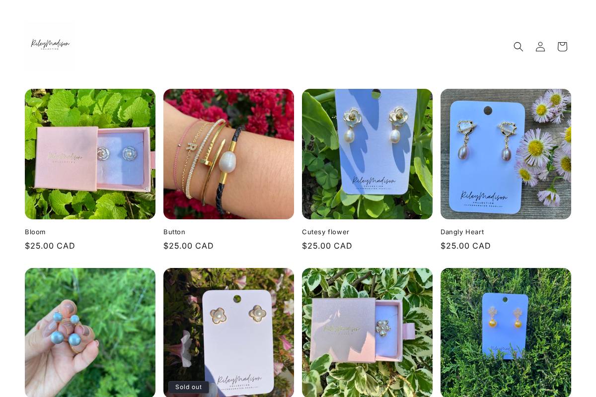 rileymadisoncollection.com homepage screenshot