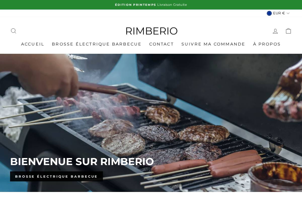 rimberio.eu homepage screenshot