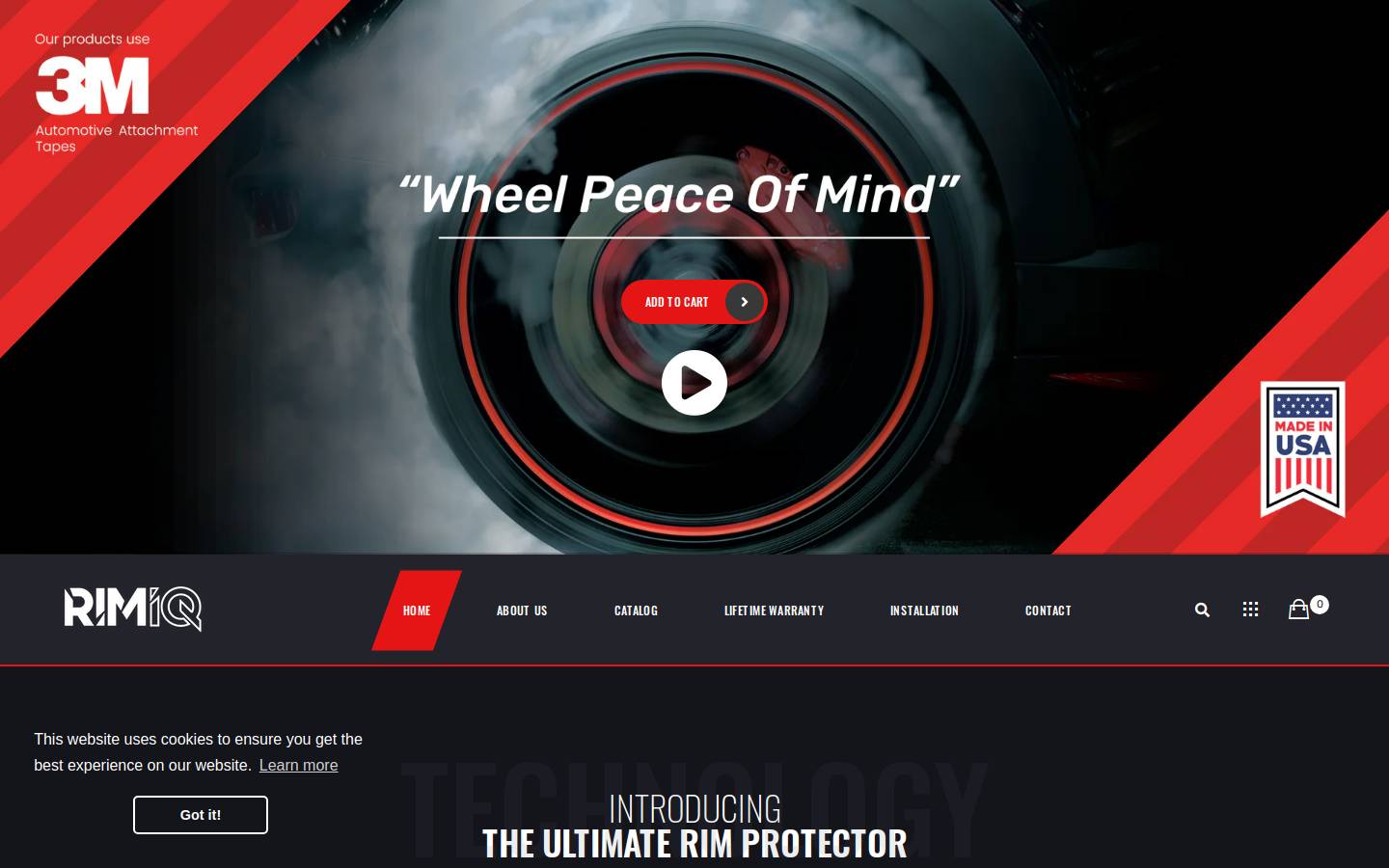 rimiq.com homepage screenshot