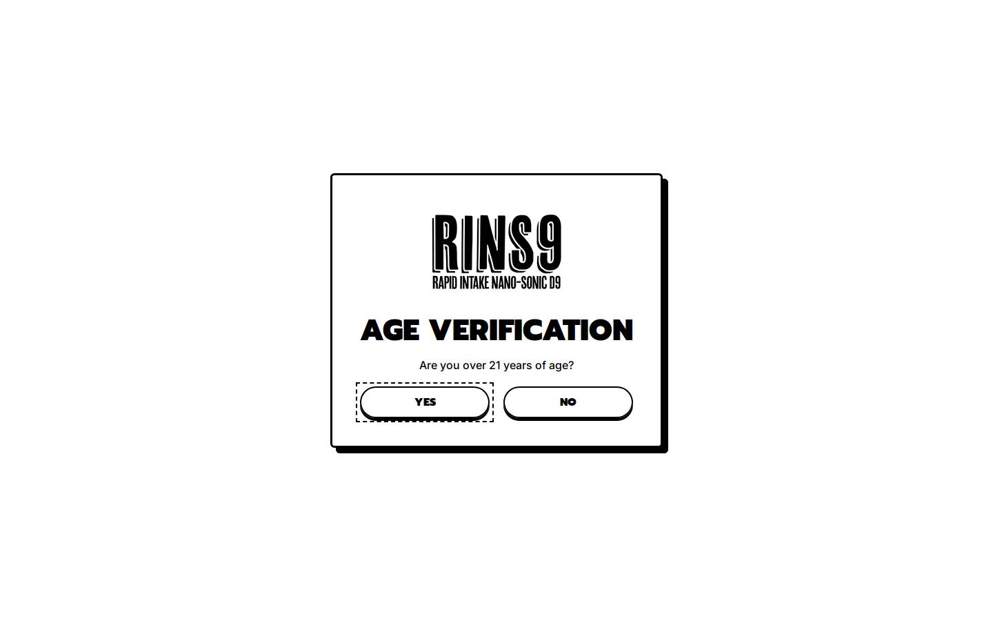 rins9.com homepage screenshot