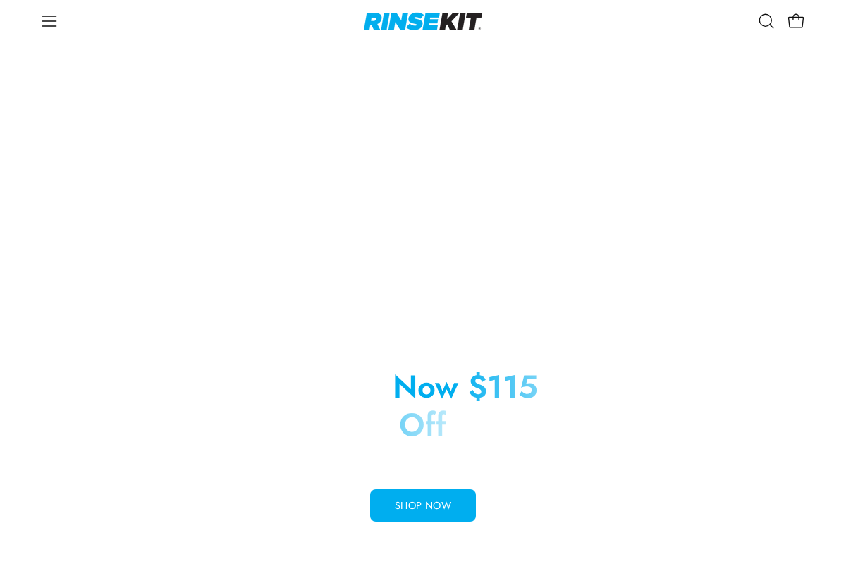 rinsekit.com homepage screenshot