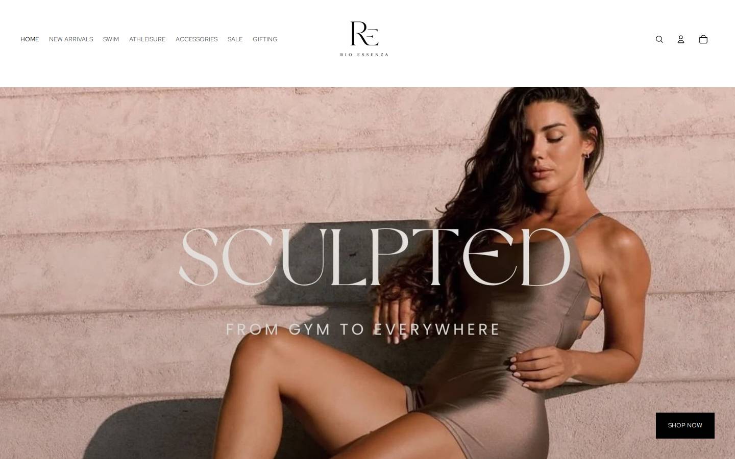 rioessenza.com homepage screenshot