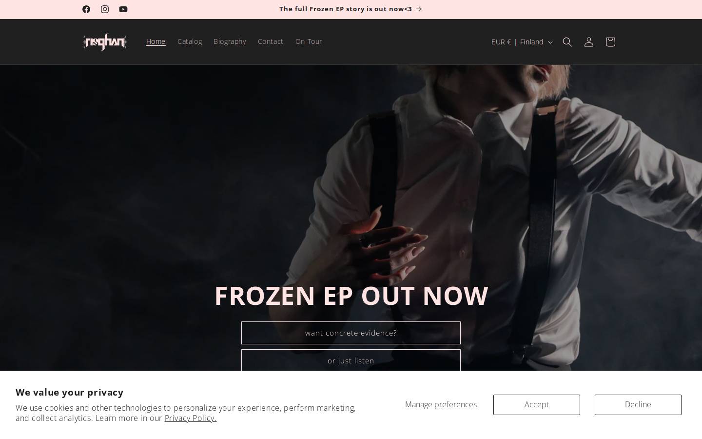 rioghan.com homepage screenshot