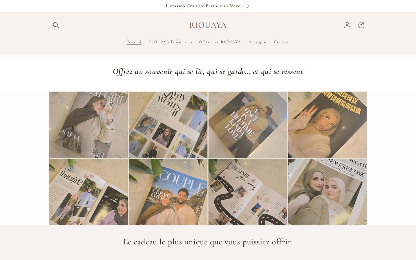 riouaya.com homepage screenshot