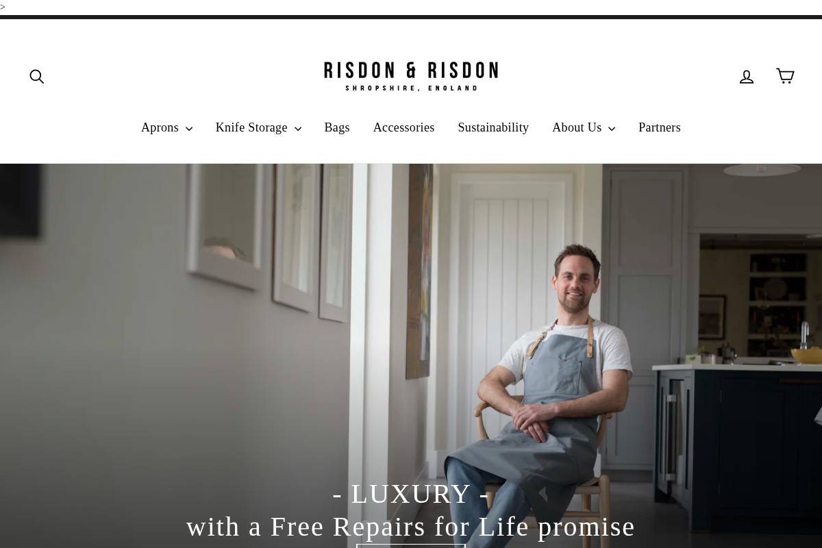 Risdon & Risdon homepage screenshot