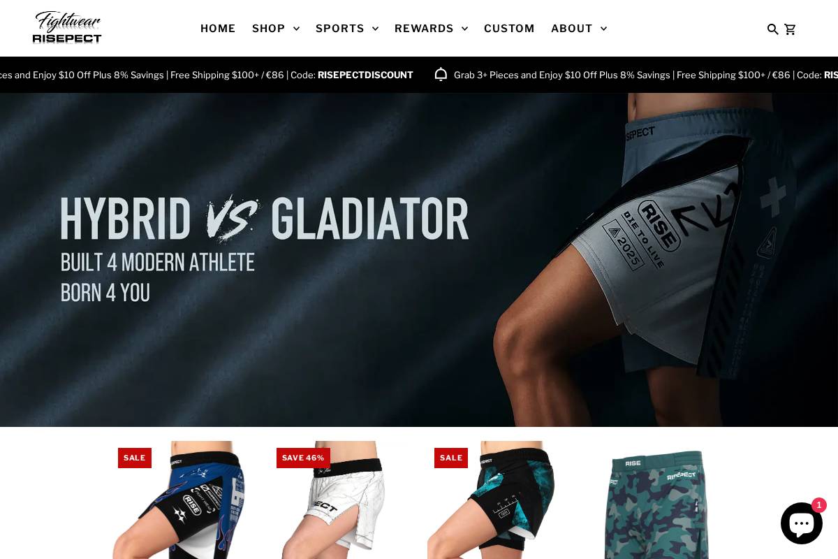 risepect.com homepage screenshot