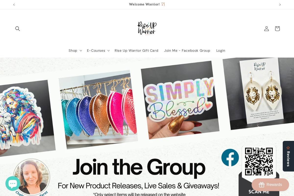 riseupwarrior.net homepage screenshot