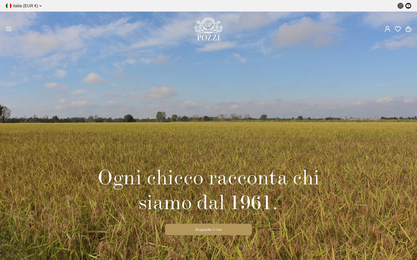 risopozzi.com homepage screenshot