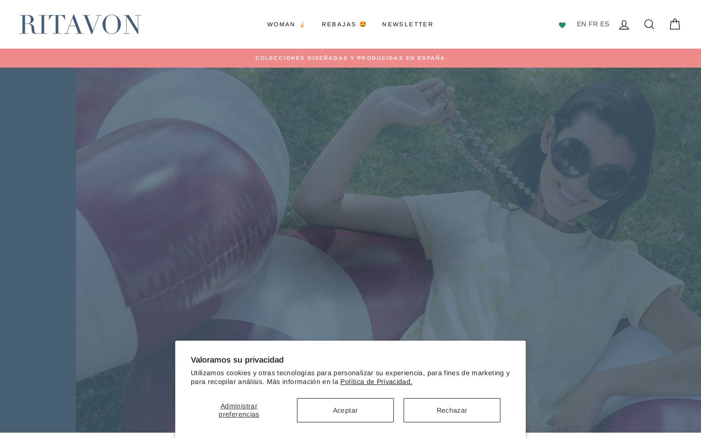 ritavon.es homepage screenshot