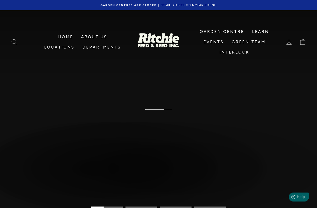 Ritchie Feed & Seed, Inc. homepage screenshot