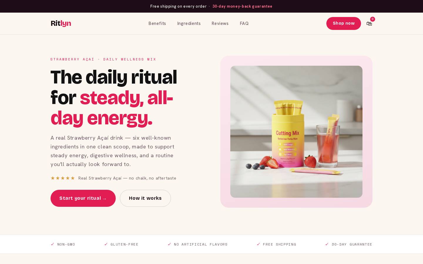 ritlyn.com homepage screenshot