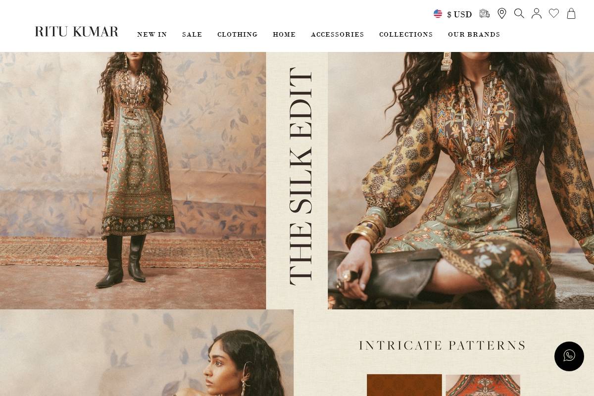 Ritika Private Limited homepage screenshot