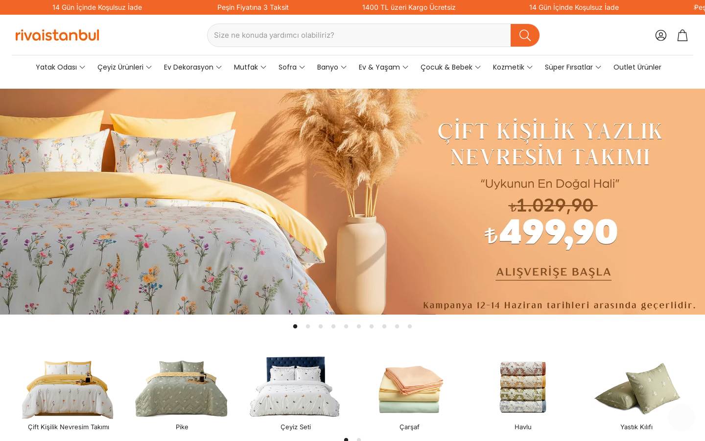 rivaistanbul.com homepage screenshot