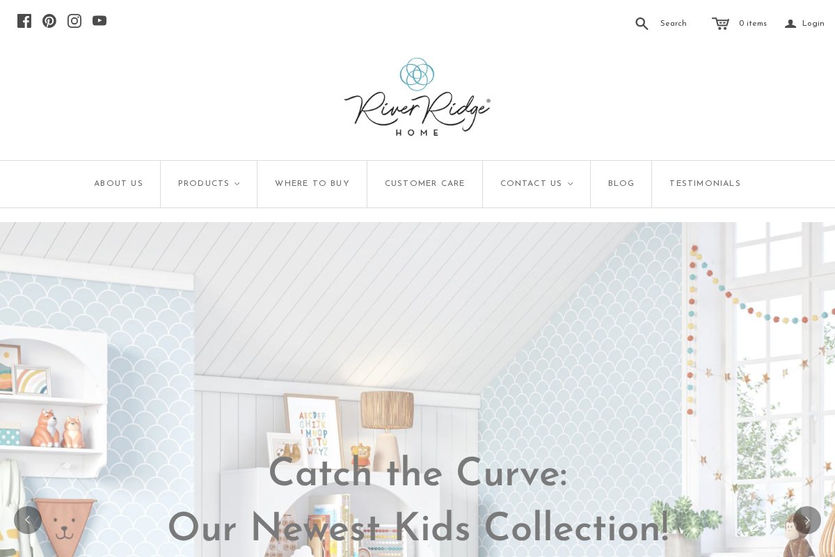 riverridgehome.com homepage screenshot