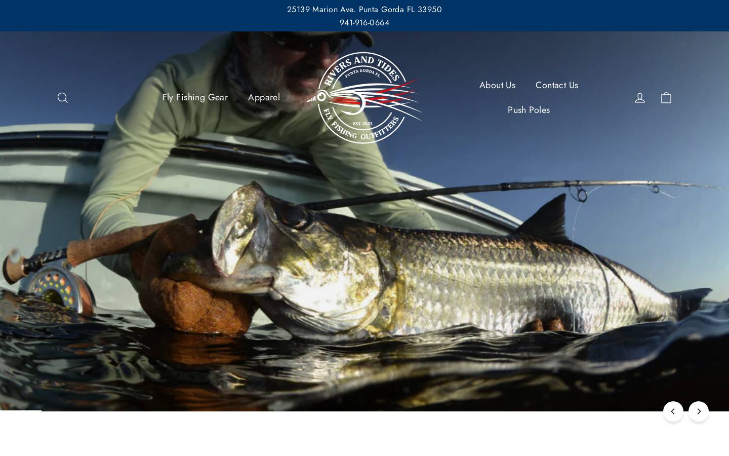riversandtides.com homepage screenshot