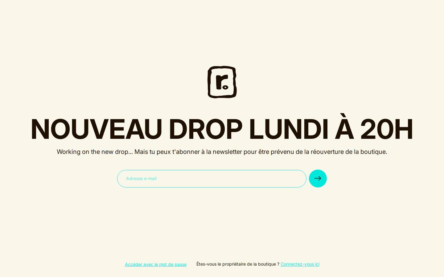 riveshop.fr homepage screenshot