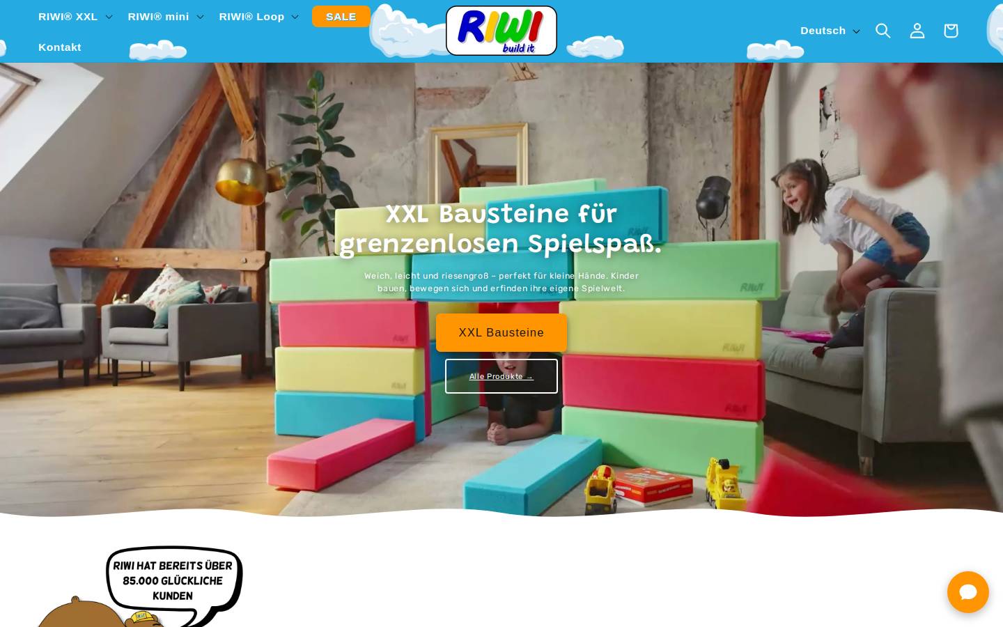 riwi-buildit.com homepage screenshot
