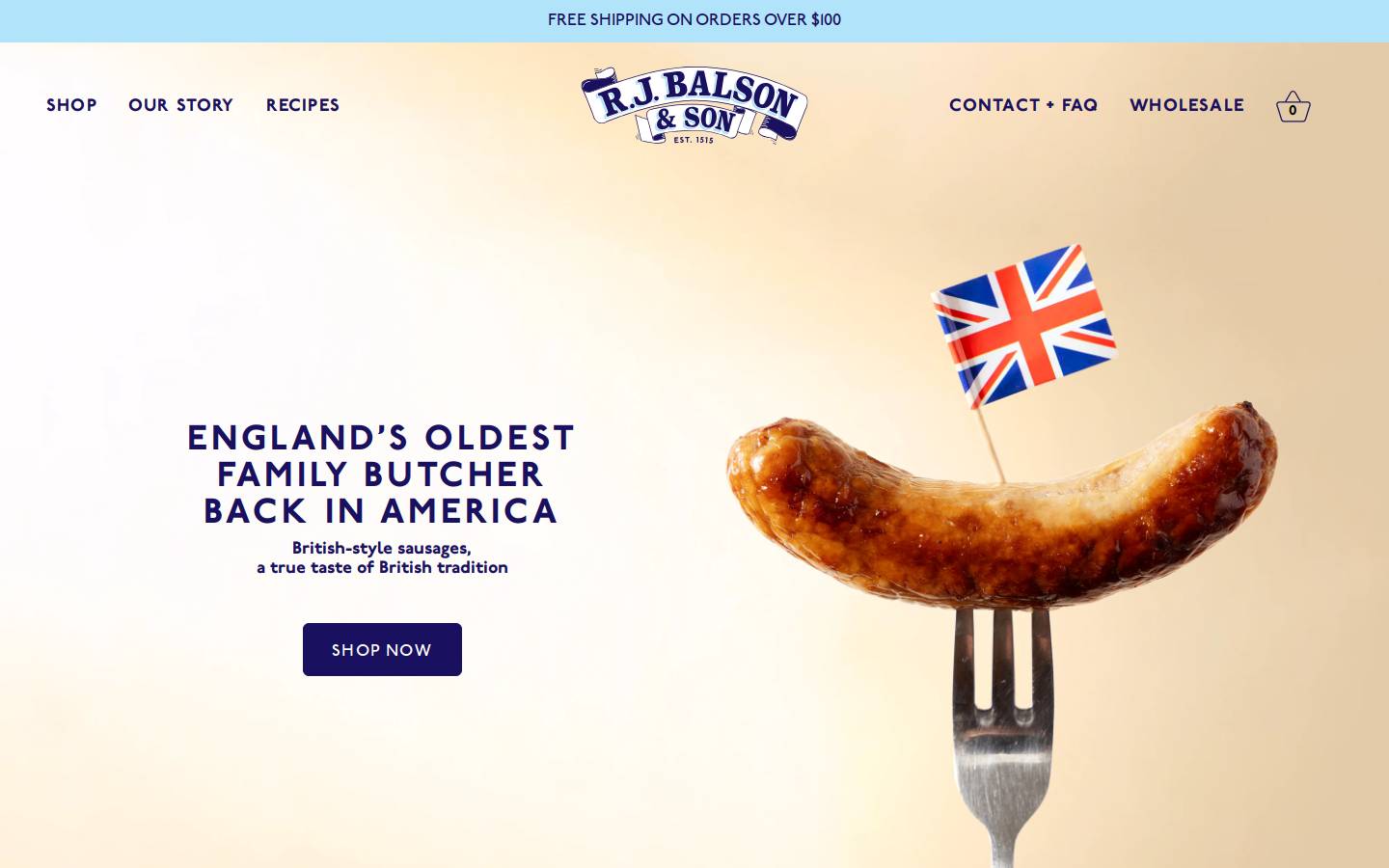 rjbalson.com homepage screenshot