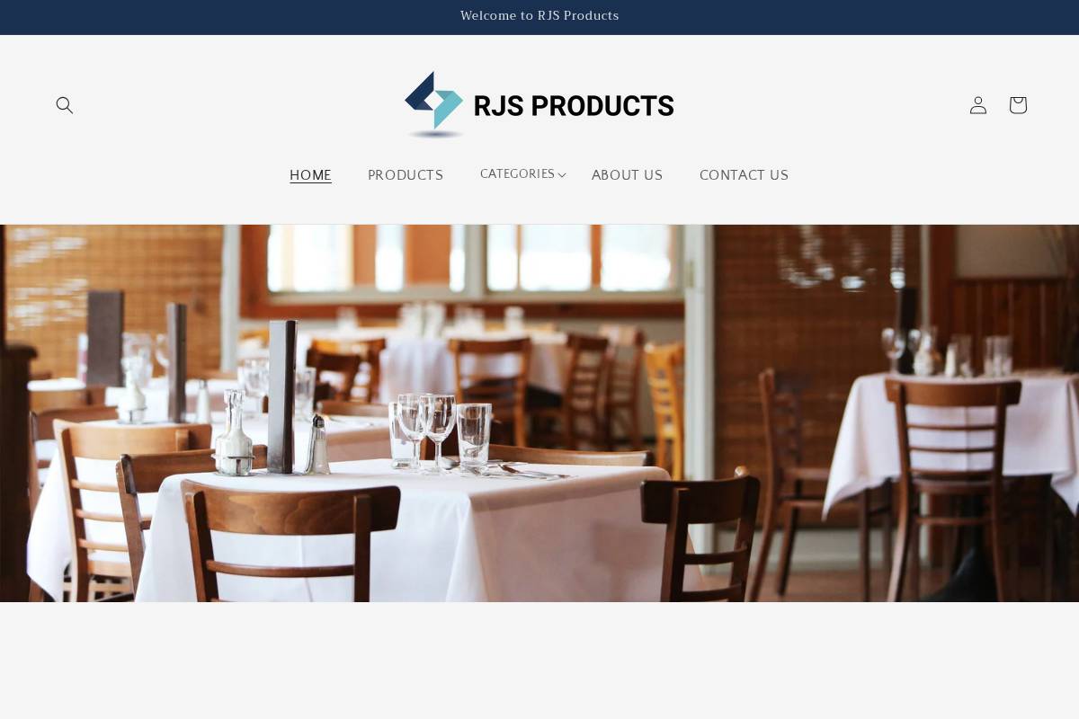 rjsproducts.com.au homepage screenshot