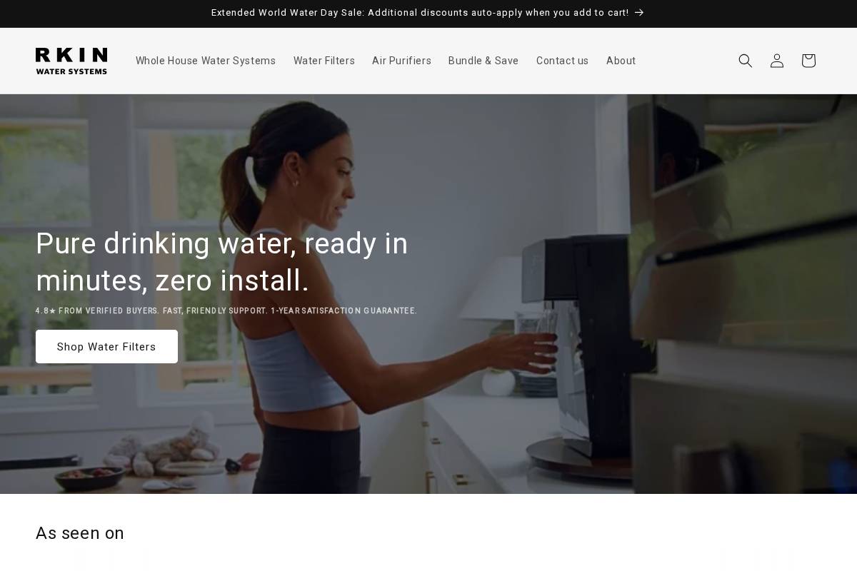rkin.com homepage screenshot