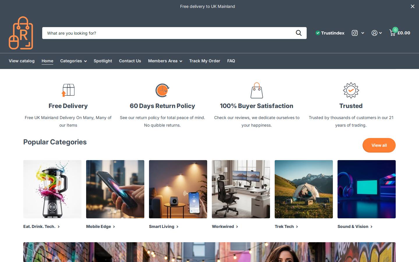 Rlotech homepage screenshot