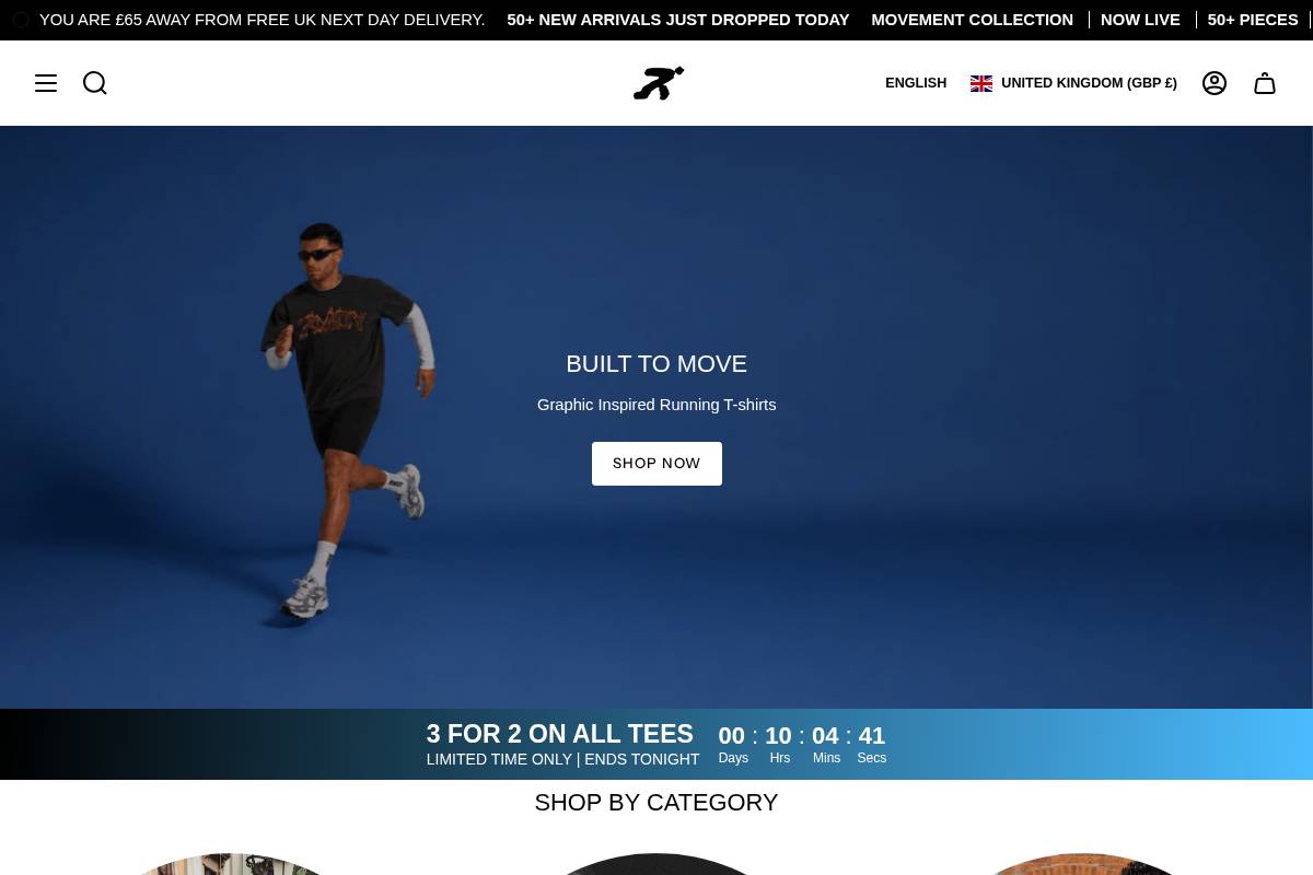 RMDY. homepage screenshot