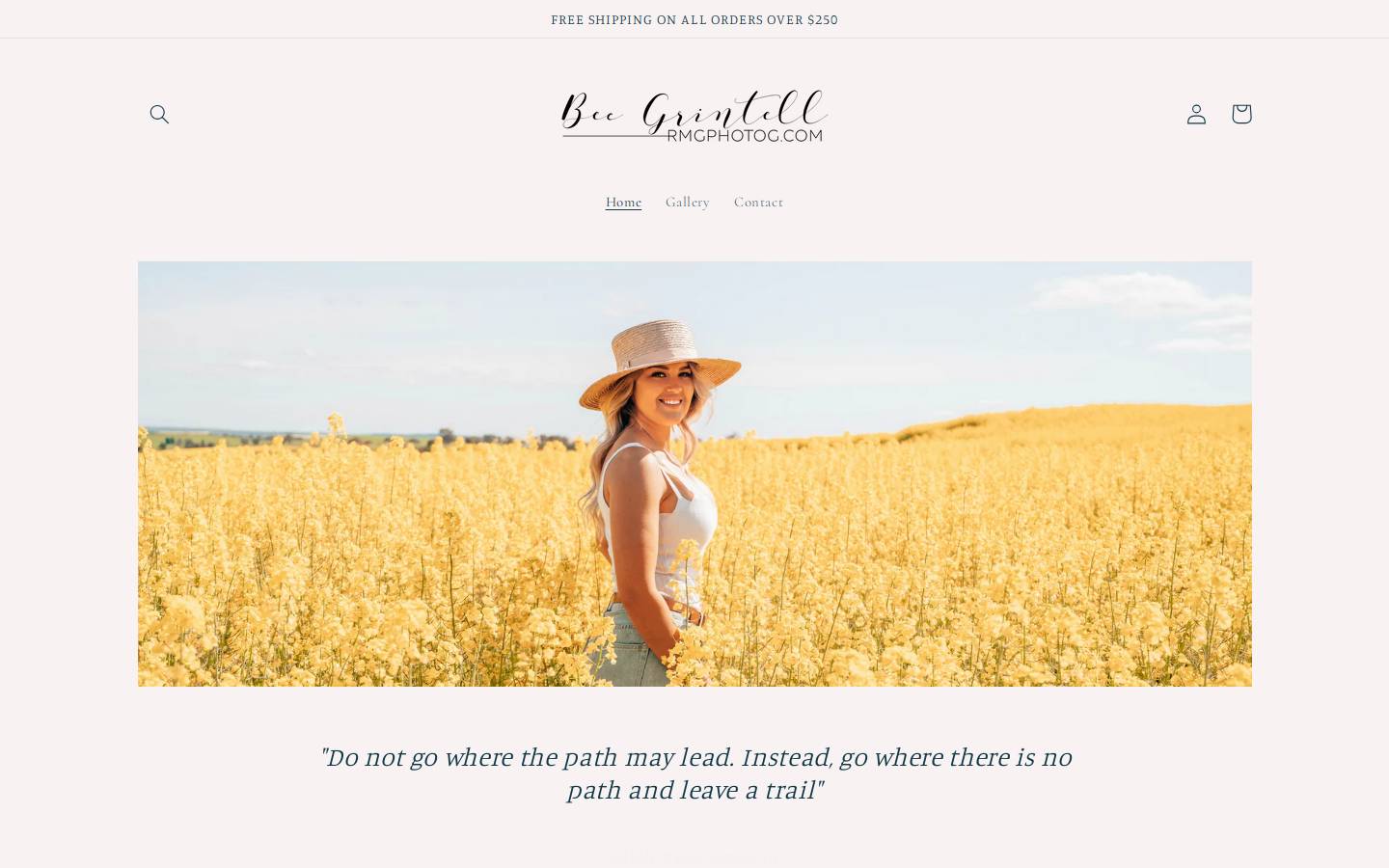 rmgphotog.com homepage screenshot