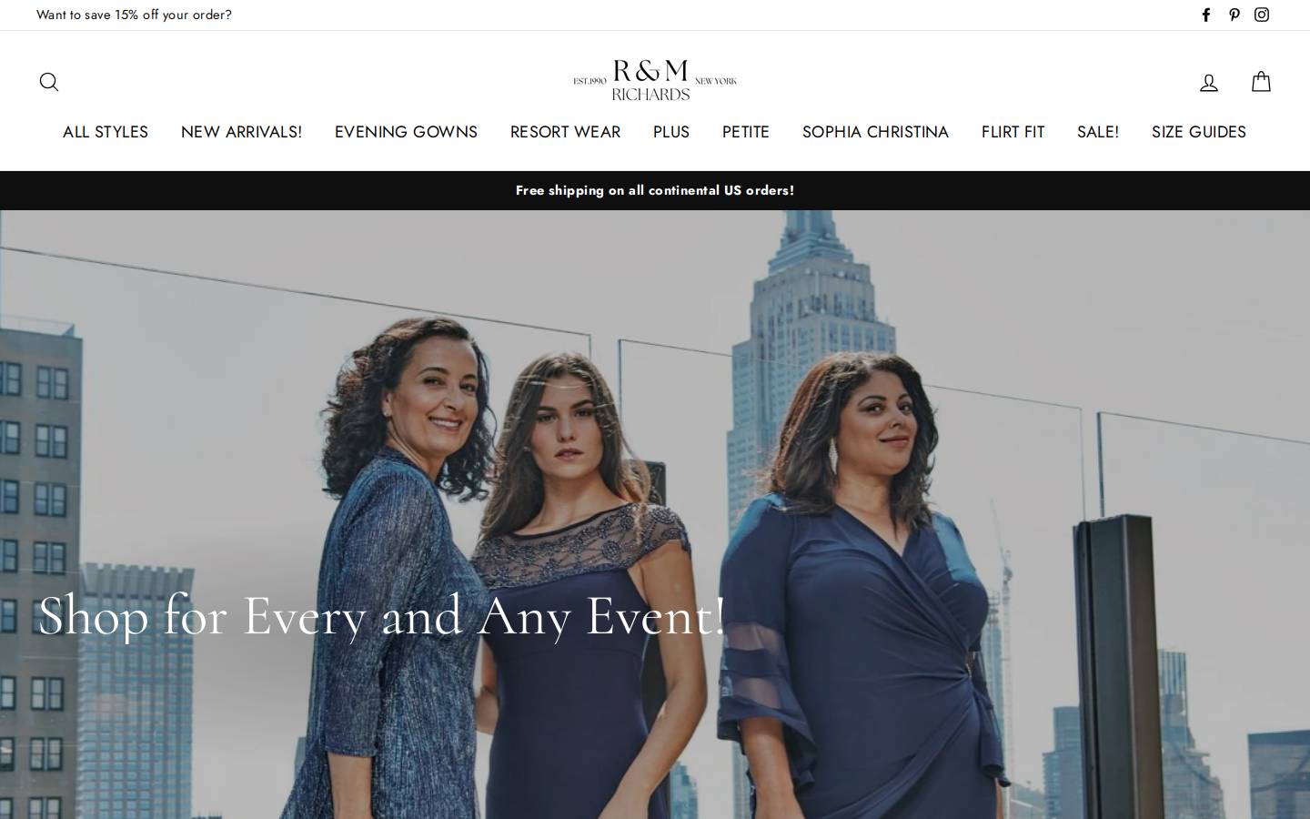 rmrichards.nyc homepage screenshot
