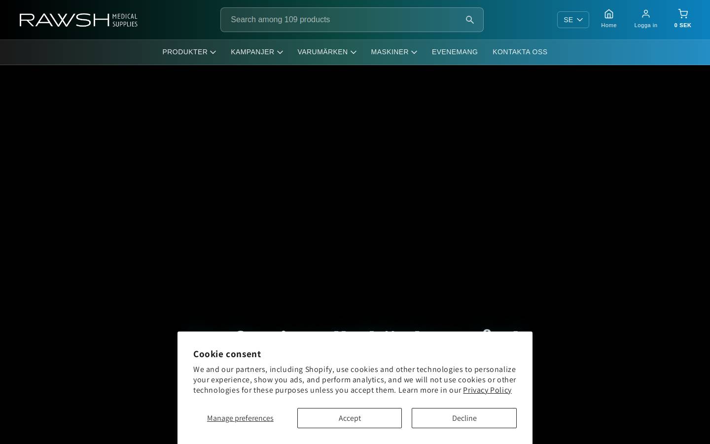 rmsnordic.com homepage screenshot