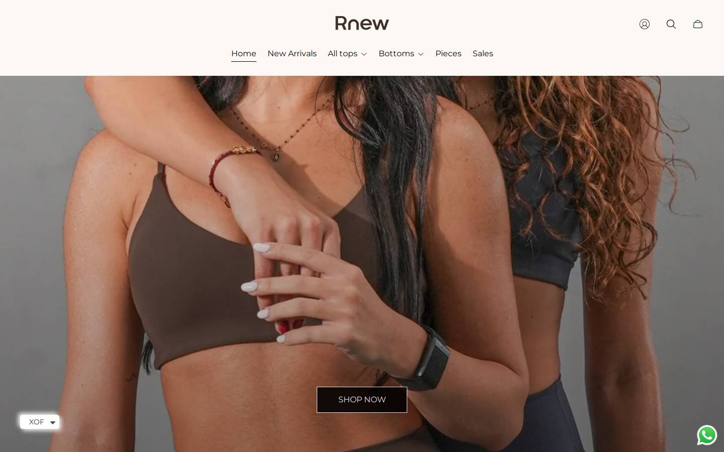 rnewline.com homepage screenshot
