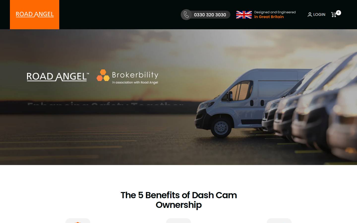 roadangelinsurance.com homepage screenshot