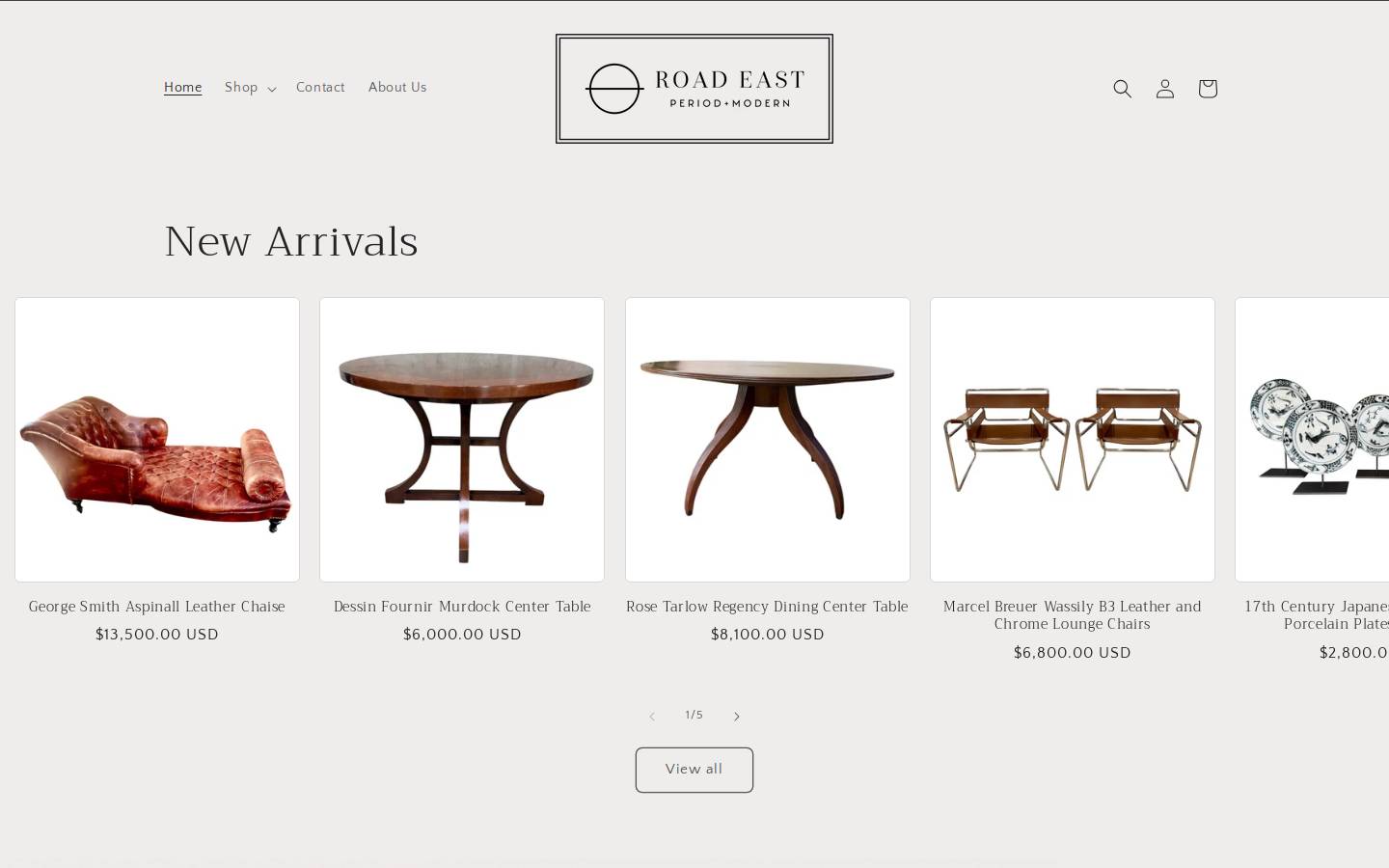 roadeast.net homepage screenshot