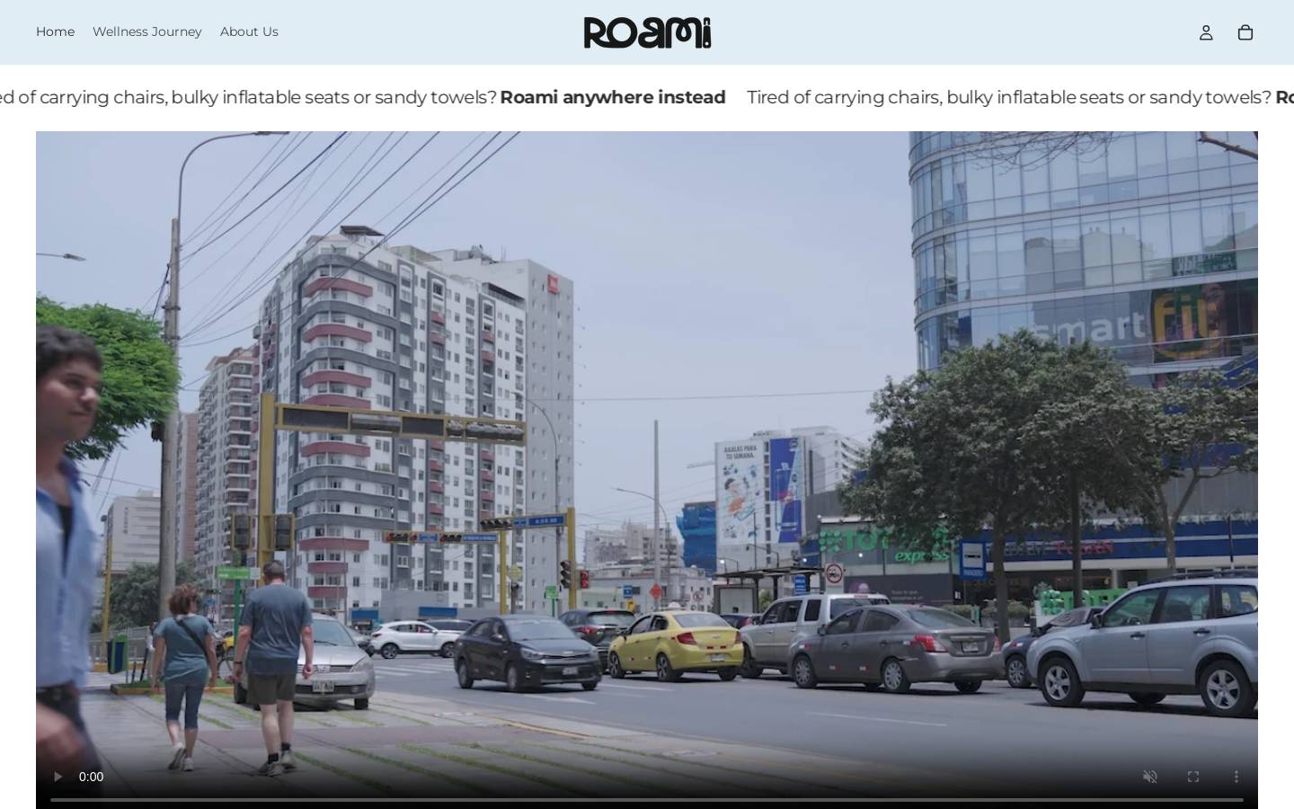 roamiworld.com homepage screenshot