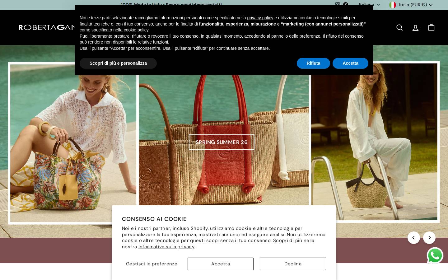 Robertagandolfi homepage screenshot