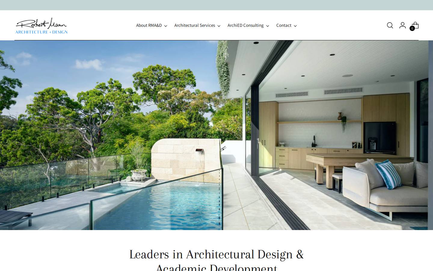 robertmanndesign.com.au homepage screenshot