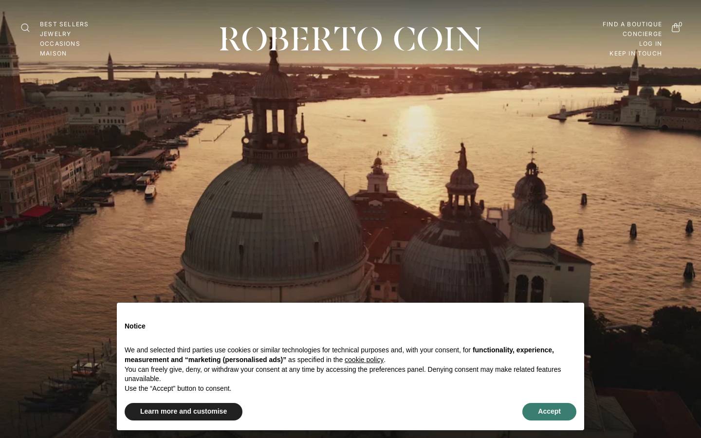robertocoin.com homepage screenshot