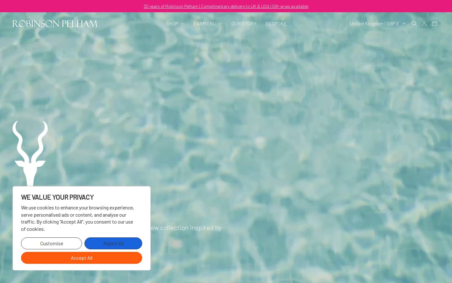 robinsonpelham.com homepage screenshot