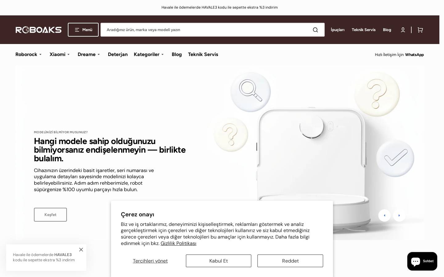roboaks.com homepage screenshot