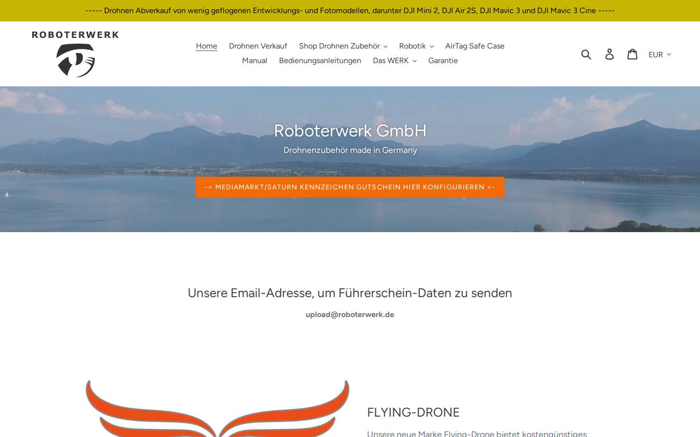 roboterwerk.de homepage screenshot