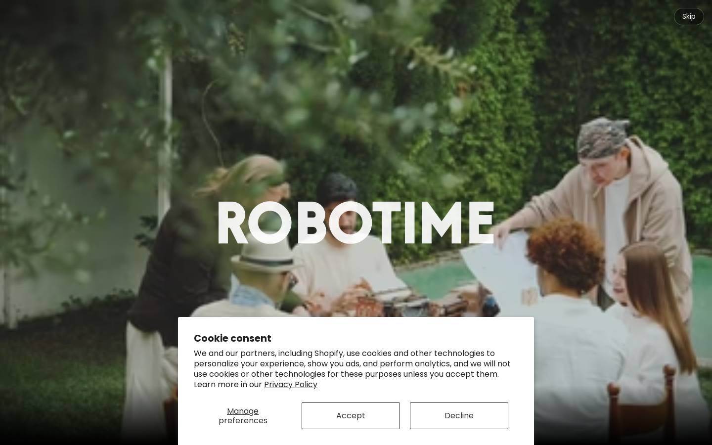 robotime.com homepage screenshot