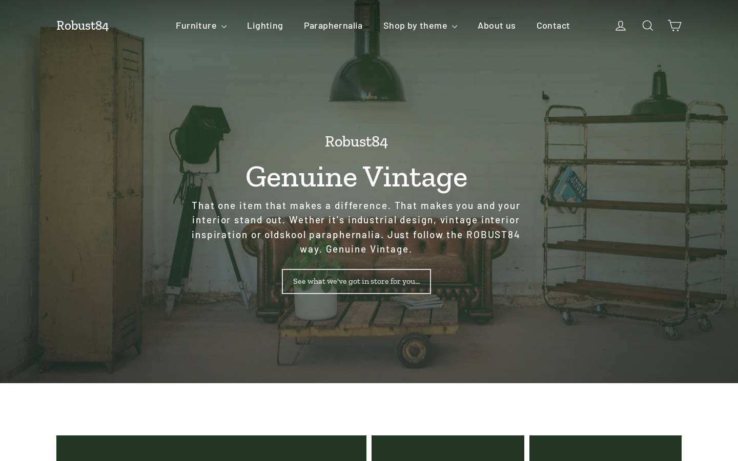 robust84.be homepage screenshot