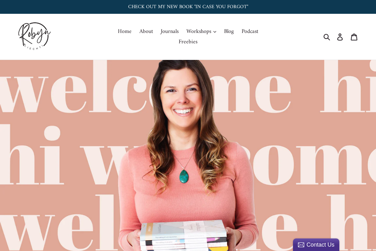 Robyn Liechti | Author | Self-Love & Empowerment Advocate homepage screenshot