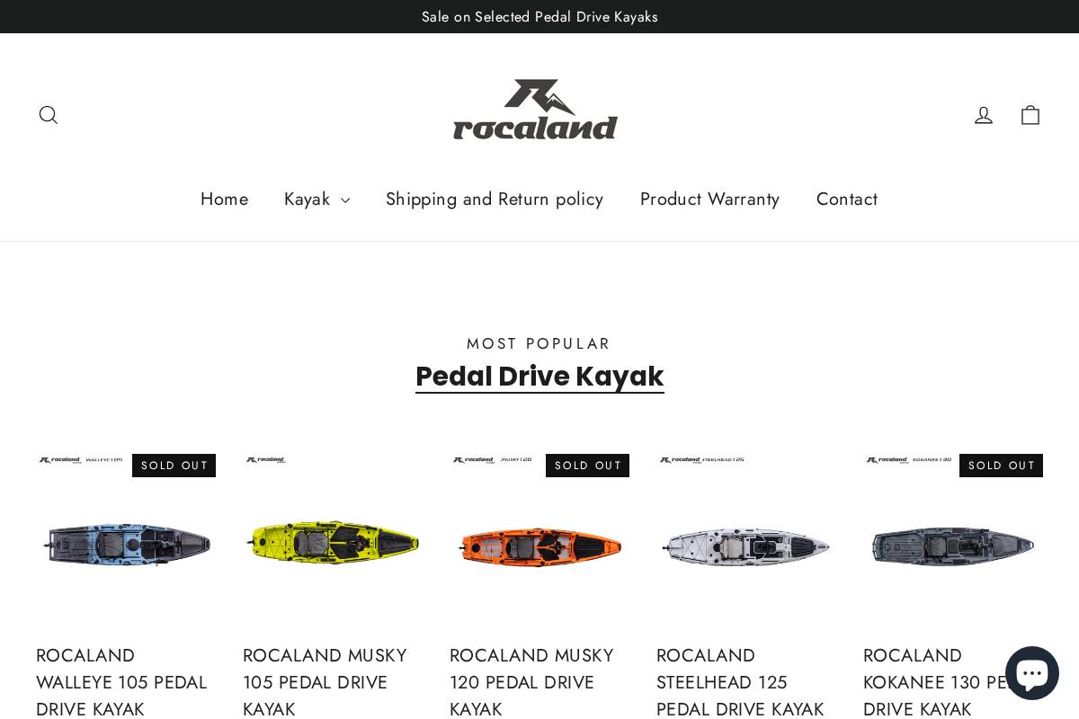 rocalandsports.com homepage screenshot