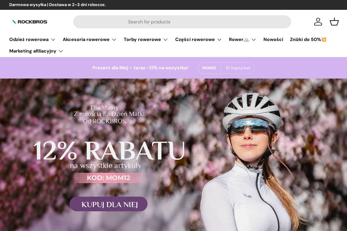 rockbrossport.pl homepage screenshot