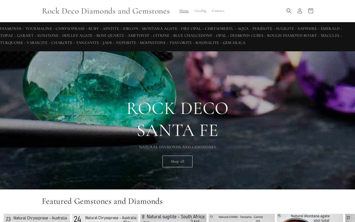 rockdeco.com homepage screenshot