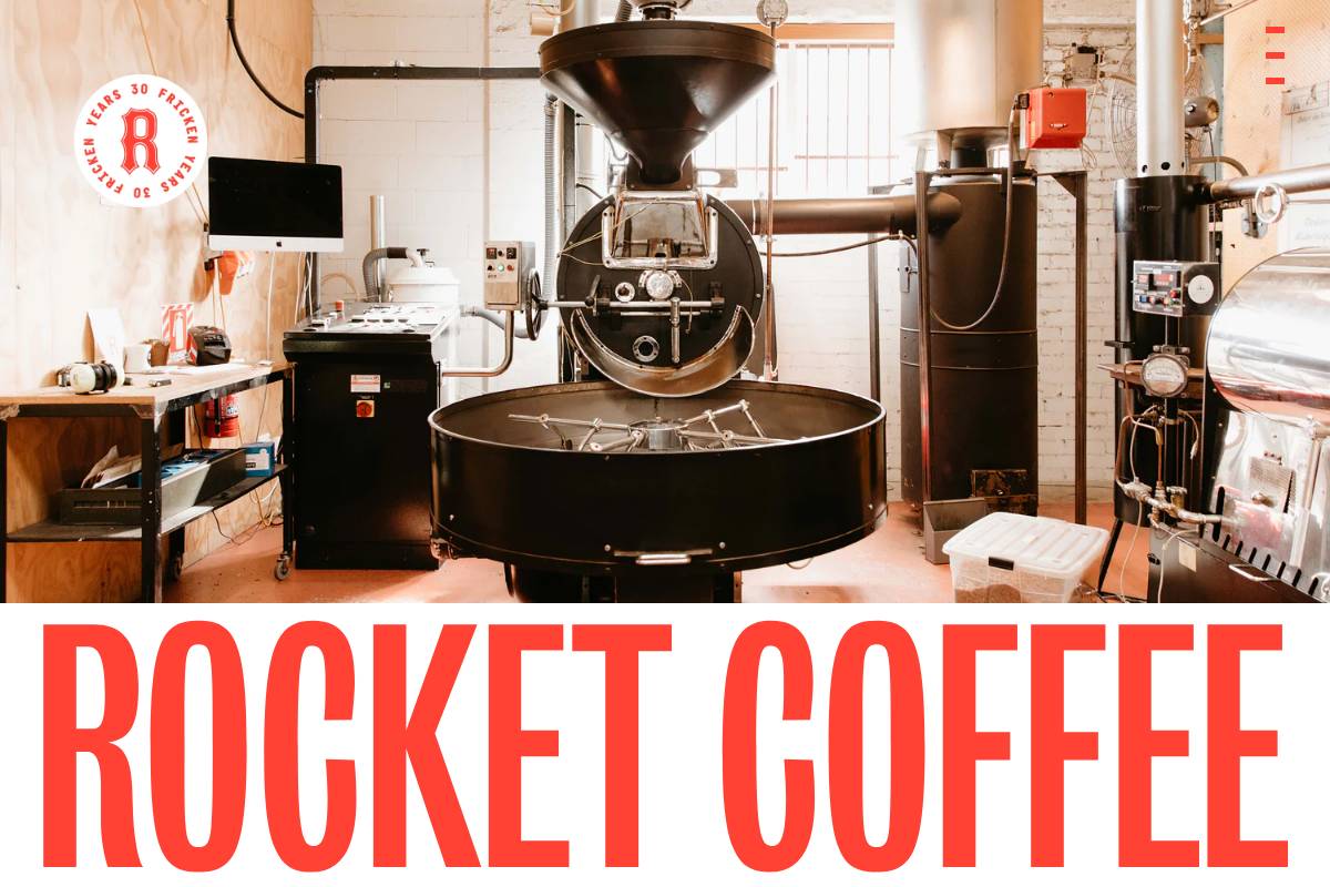 rocketcoffee.co.nz homepage screenshot